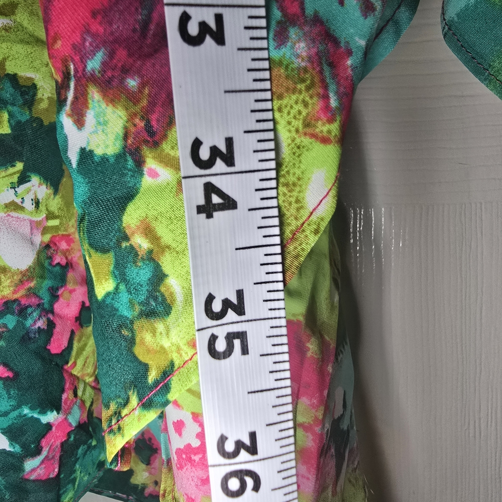 Vibrant Strapless Floral Dress - Picture 8 of 11